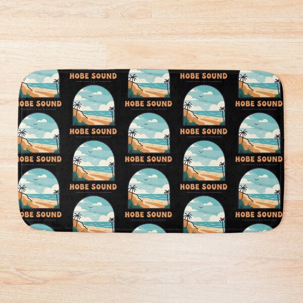 Item preview, Hobe Sound | Scenic and Serene Coastal-Inspired Graphic designed and sold by Tw1nsAIArt.