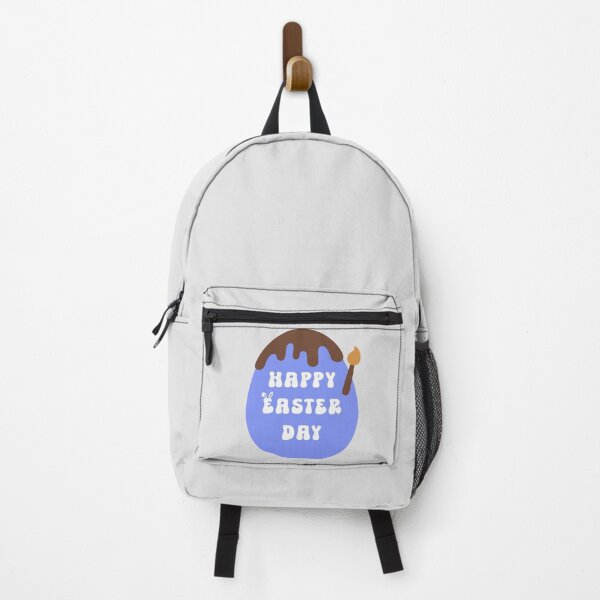 Item preview, Happy Easter Day Sticker with Painted Egg and Chocolate Drip Design designed and sold by BubiStudio.
