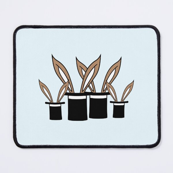 Item preview, 4 Rabbits Family Top Hat Magic Trick Child Dad Mom designed and sold by shirt-o-mat.