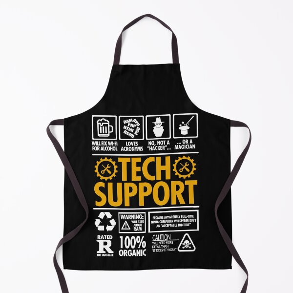 Item preview, Tech Support Funny IT Helpdesk designed and sold by Nerd Shizzle.