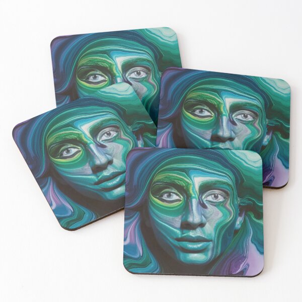 Item preview, Fluid Acrylic With face Pouring Paint Art 3D designed and sold by Charlygood.