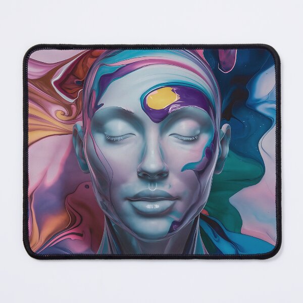 Item preview, Fluid Acrylic With face Pouring Paint Art 3D designed and sold by Charlygood.