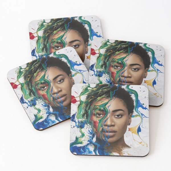 Item preview, Fluid Acrylic With face Pouring Paint Art 3D designed and sold by Charlygood.