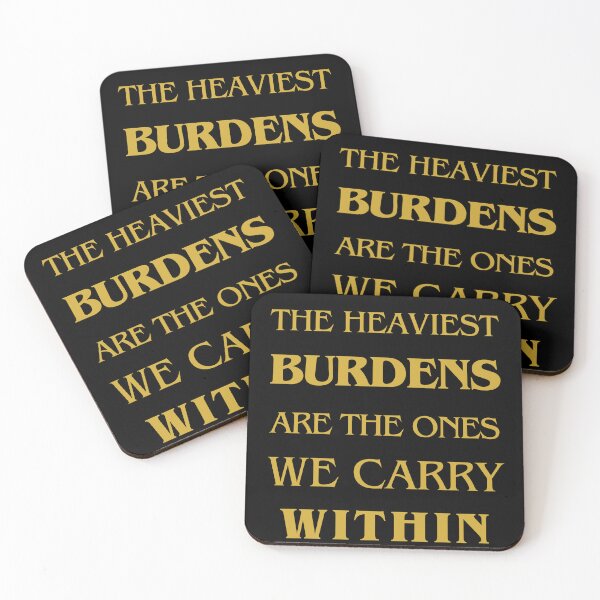 Item preview, The Heaviest Burdens are the Ones We Carry Within designed and sold by Klaudesign.