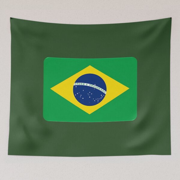 Item preview, Brazil Flag designed and sold by maistendencias.