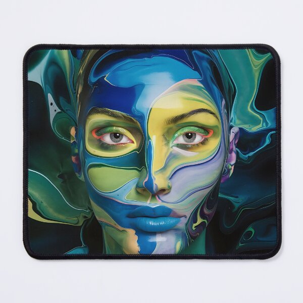 Item preview, Fluid Acrylic With face Pouring Paint Art 3D designed and sold by Charlygood.