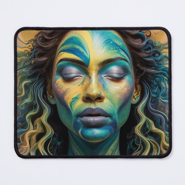 Item preview, Fluid Acrylic With face Pouring Paint Art 3D designed and sold by Charlygood.
