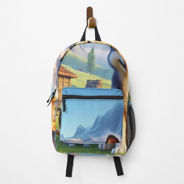 Item preview, Mountain Landscape with Adorable Pets designed and sold by choder61.