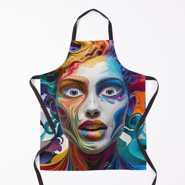 Item preview, Fluid Acrylic With face Pouring Paint Art 3D designed and sold by Charlygood.