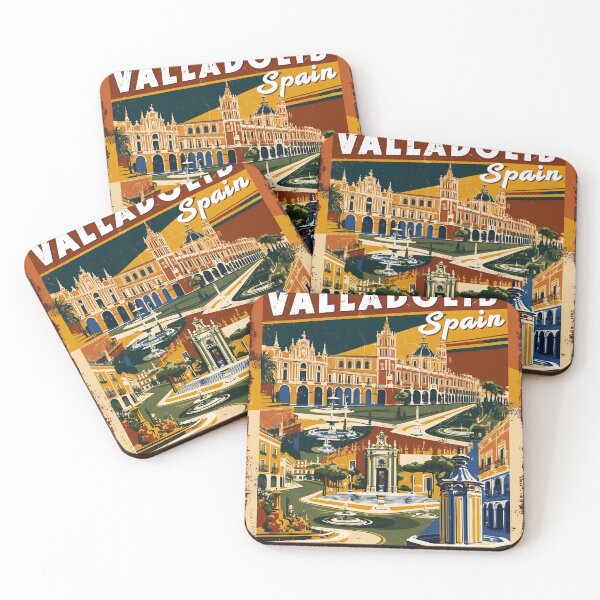 Item preview, Valladolid Spain Vintage Travel Tourism designed and sold by TravelersGems.