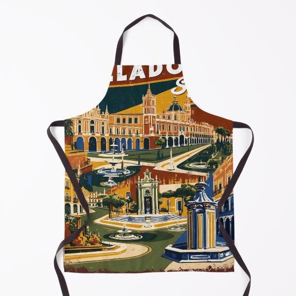 Item preview, Valladolid Spain Vintage Travel Tourism designed and sold by TravelersGems.