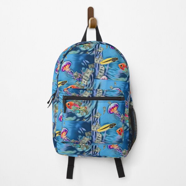 Item preview, Colorful life and money rain in the aquarium designed and sold by Vision Illustrated.