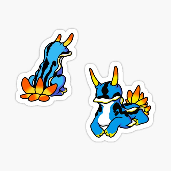 Item preview, Blue Nudibrancats designed and sold by cinimuffin.