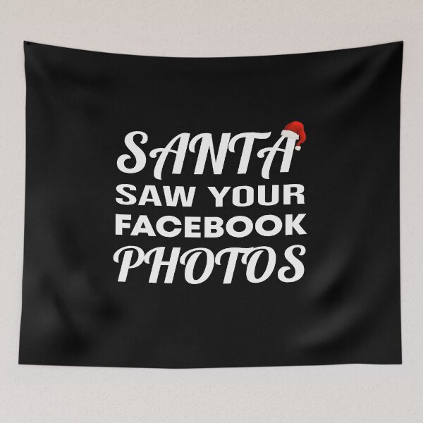 Item preview, Santa’s Social Media Audit Art designed and sold by Zakrytos ★★★★★.