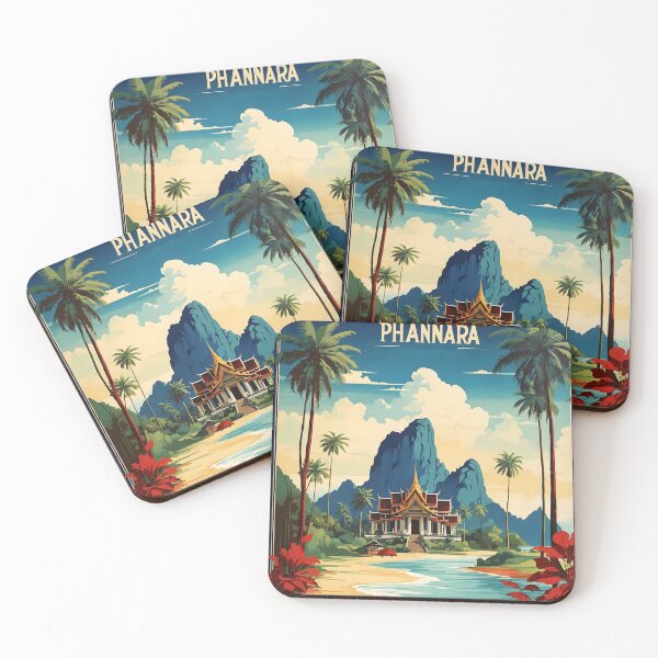 Item preview, Phannara Thailand Vintage Retro Travel Tourism designed and sold by TravelersGems.