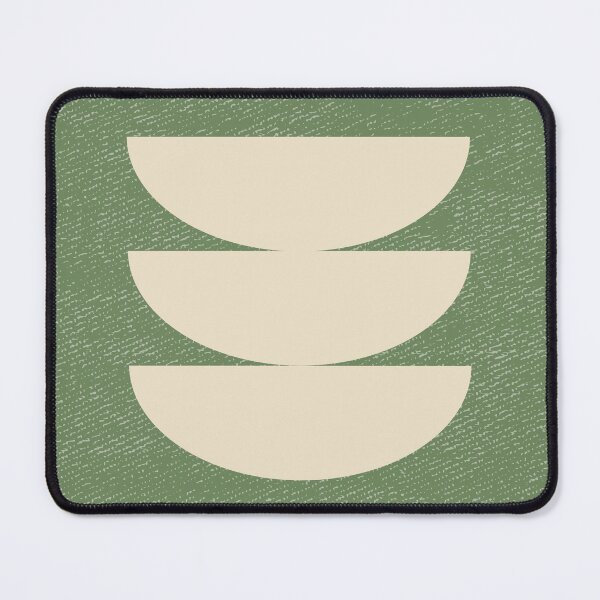 Item preview, Half Circle 3 - Green Olive 2 designed and sold by moonlightprint.