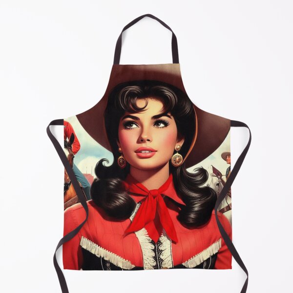 Item preview, Retro Rodeo Pinup designed and sold by PulpVintage.