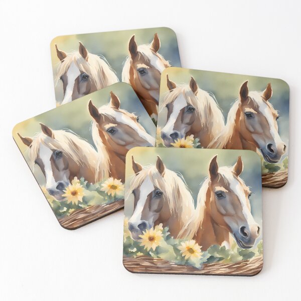 Item preview, Two Horses in a Basket designed and sold by CalmnessbyChoice.
