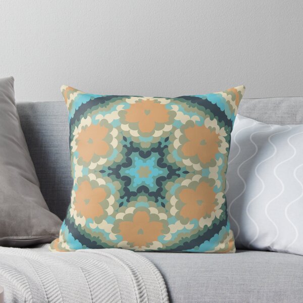Item preview, Retro Mandala Purple Pink and Blue designed and sold by WormholeOrbital.