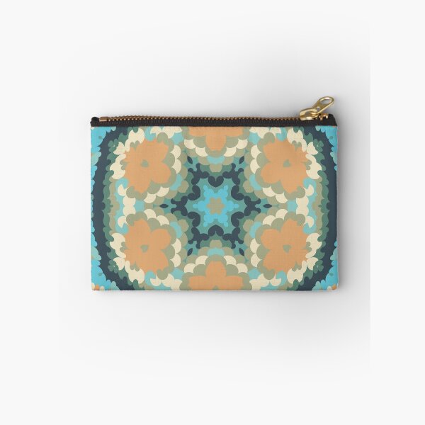 Item preview, Retro Mandala Purple Pink and Blue designed and sold by WormholeOrbital.
