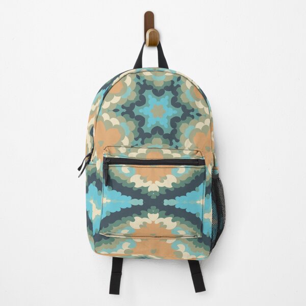 Item preview, Retro Mandala Purple Pink and Blue designed and sold by WormholeOrbital.