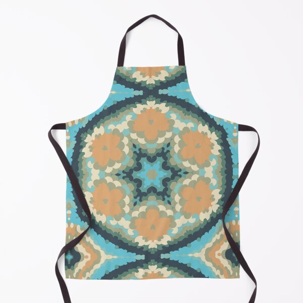 Item preview, Retro Mandala Purple Pink and Blue designed and sold by WormholeOrbital.