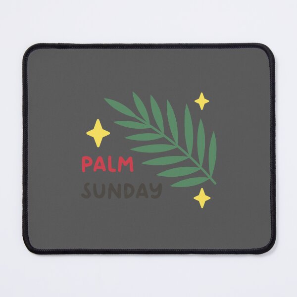 Item preview, Palm Sunday Sticker with Green Leaf and Sparkling Accents designed and sold by BubiStudio.