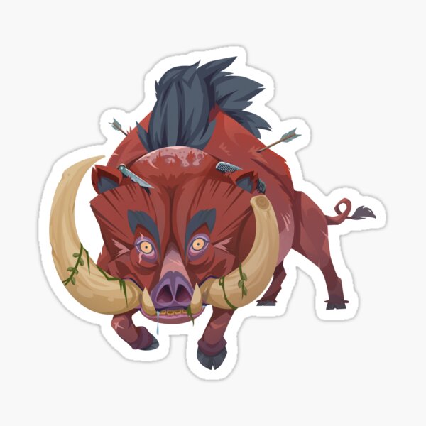 Item preview, Twrch Trwyth designed and sold by AlThompsonArt.