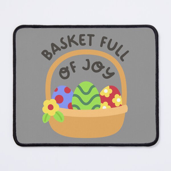 Item preview, Basket Full of Joy Easter Sticker with Decorated Eggs and Flowers designed and sold by BubiStudio.