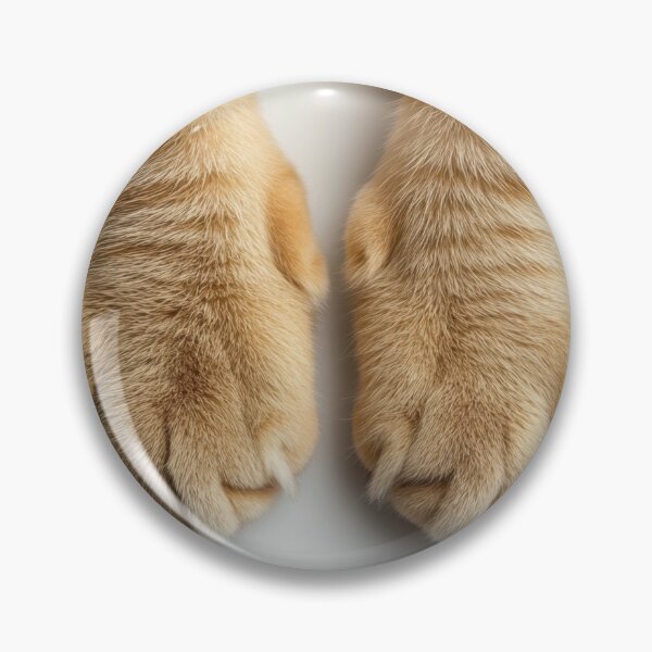 Item preview, Cat paws resting on a white surface designed and sold by anytka.