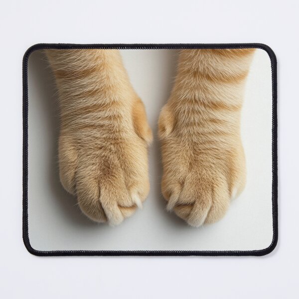 Item preview, Cat paws resting on a white surface designed and sold by anytka.
