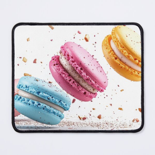 Item preview, Colorful macarons flying in air designed and sold by anytka.