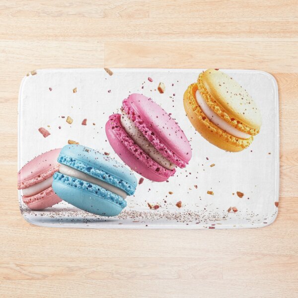 Item preview, Colorful macarons flying in air designed and sold by anytka.