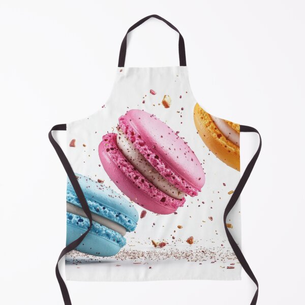 Item preview, Colorful macarons flying in air designed and sold by anytka.