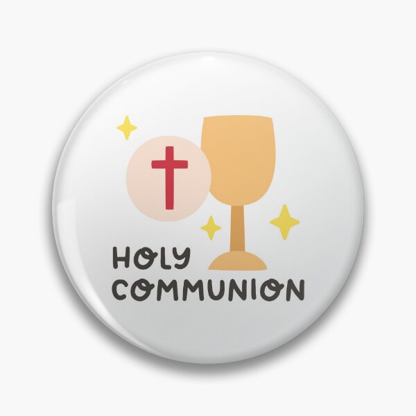 Item preview, Holy Communion Sticker with Chalice and Christian Symbols designed and sold by BubiStudio.
