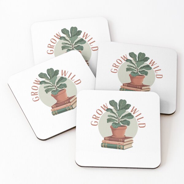 Item preview, houseplant on stacked books designed and sold by Mateusz Majcherek.