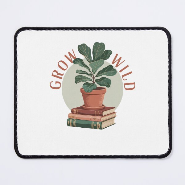 Item preview, houseplant on stacked books designed and sold by Mateusz Majcherek.