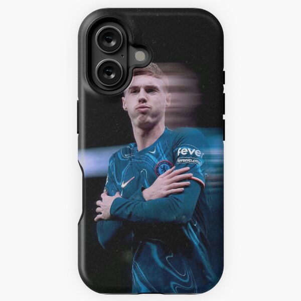 Vista previa del artículo con la obra «Funda para teléfono Cole Palmer del Chelsea FC», diseñado y vendido por domi682.