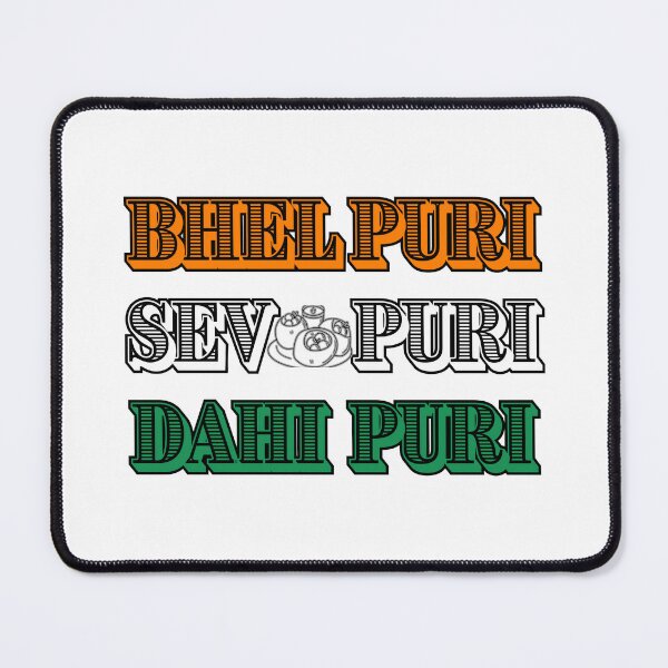 Item preview, Bhel Puri, Dahi Puri, Sev Puri | Indian Street Food Trio Delight designed and sold by RvinJo8.