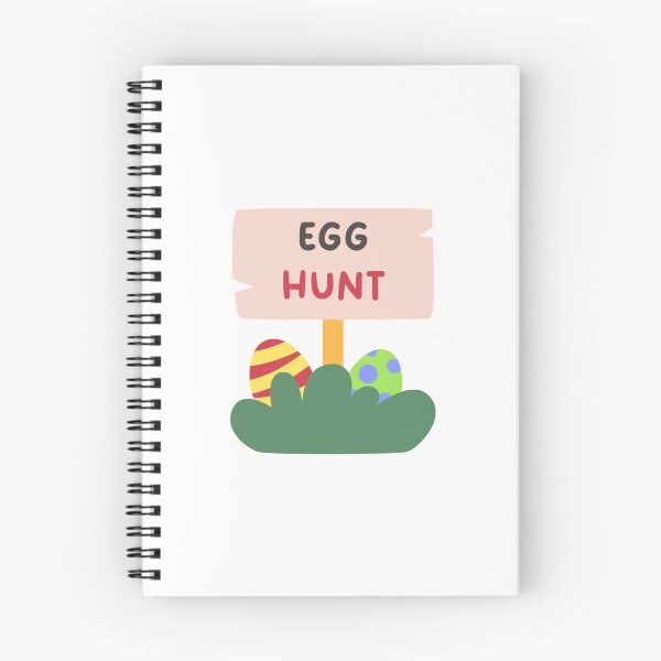 Item preview, Egg Hunt Easter Sticker with Wooden Sign and Hidden Eggs designed and sold by BubiStudio.