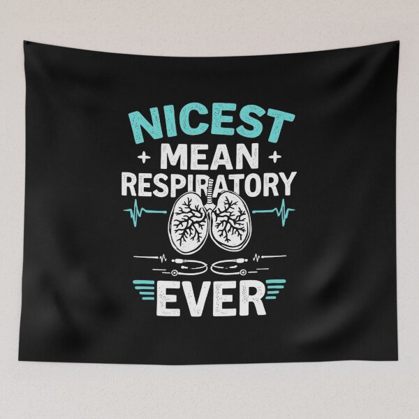 Item preview, Nicest Mean Respiratory Therapist Ever designed and sold by AMRIEL01.
