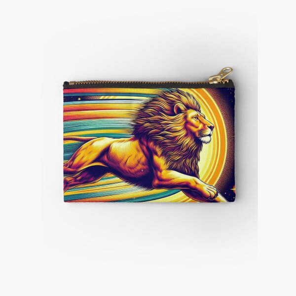 Item preview, wild lion running space designed and sold by Dogandesighn.