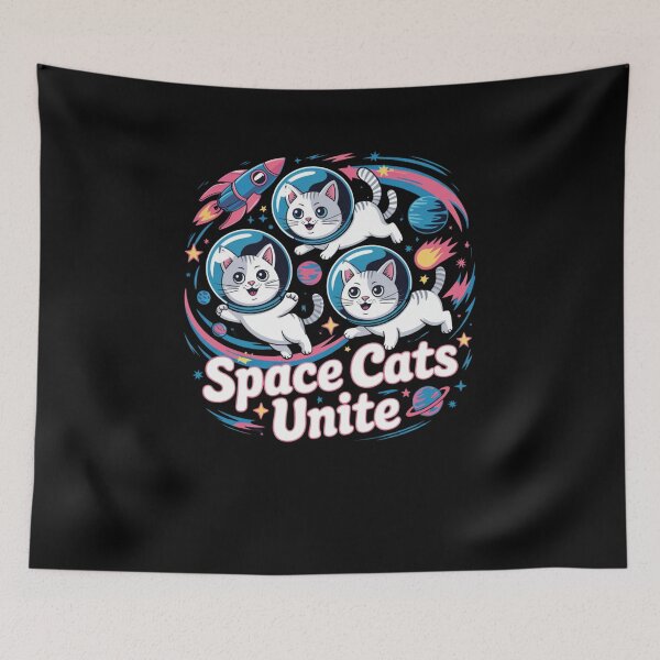 Item preview, Cats in Space designed and sold by Mateusz Majcherek.