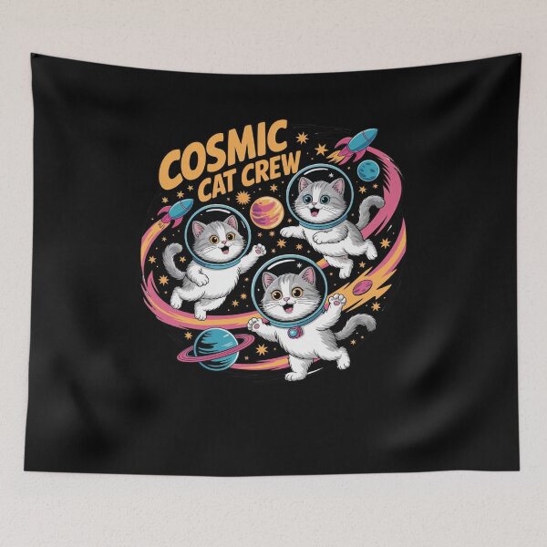 Item preview, Cats in Space designed and sold by Mateusz Majcherek.