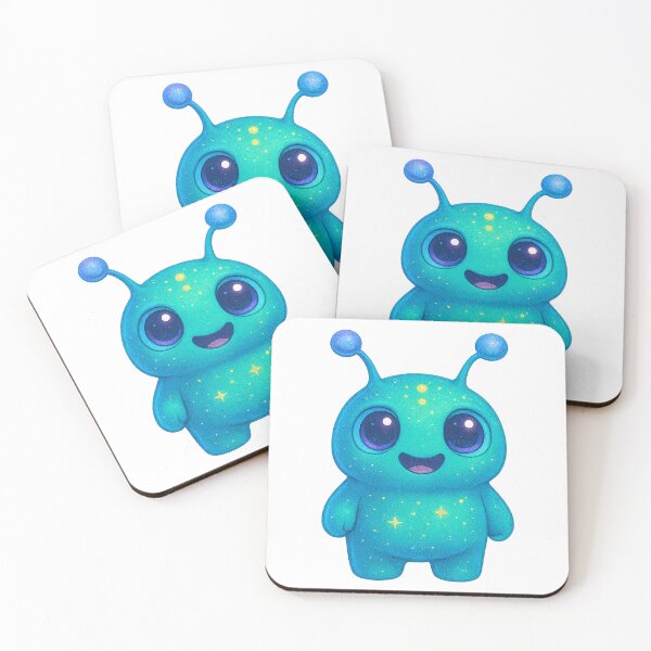 Item preview, Cute Alien Stickers | Funny Space Creatures PNG Icons for Sci-Fi Lovers designed and sold by artist-for-you.