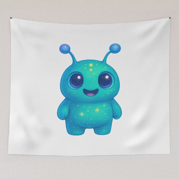 Item preview, Cute Alien Stickers | Funny Space Creatures PNG Icons for Sci-Fi Lovers designed and sold by artist-for-you.