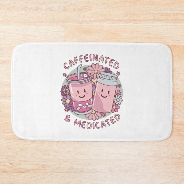 Item preview, Caffeinated And Medicated designed and sold by ArtHavenDesign.