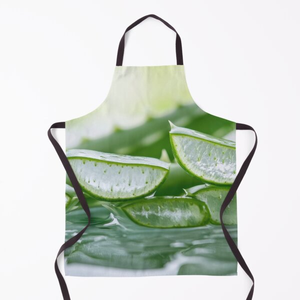Item preview, Fresh aloe vera slices on a surface designed and sold by anytka.
