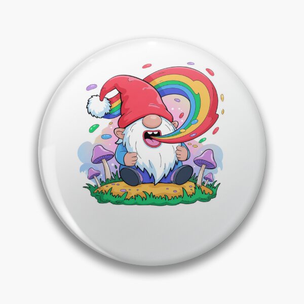 Item preview, Rainbow Vomiting Gnome designed and sold by Mateusz Majcherek.