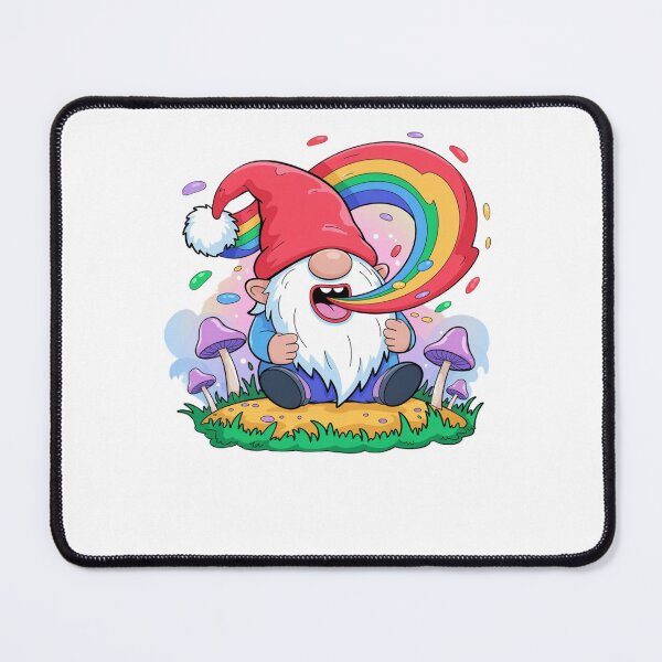 Item preview, Rainbow Vomiting Gnome designed and sold by Mateusz Majcherek.